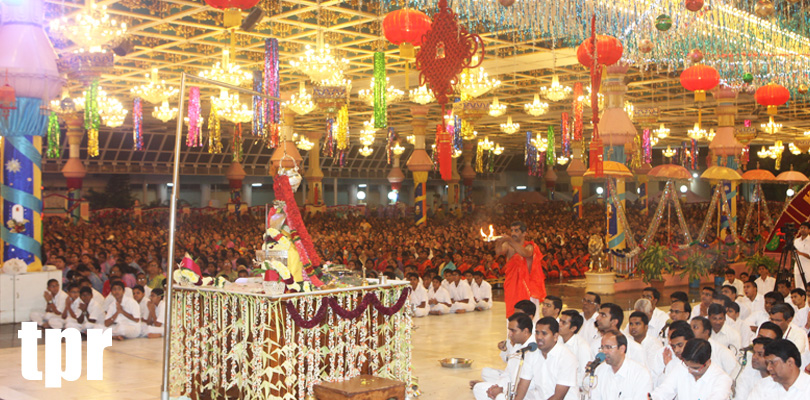 Грандиозное завершение празднования Шиваратри