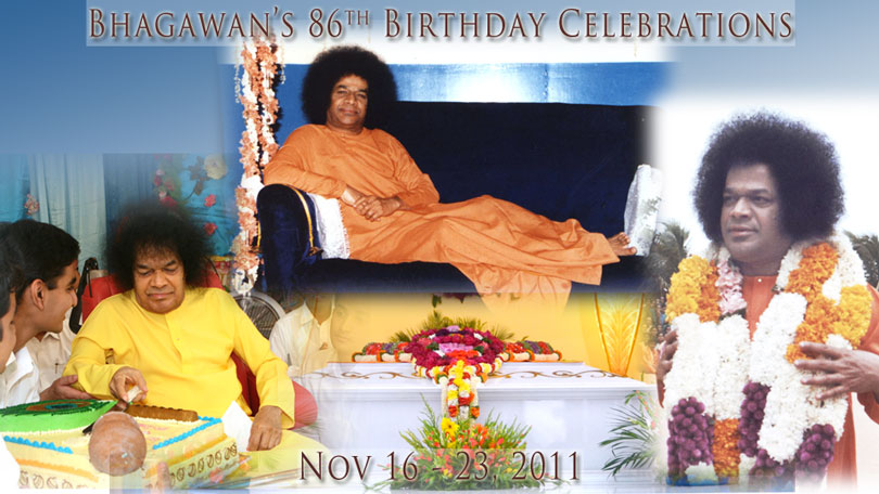 Bhagawans 86th Birthday Celebrations  Programme Schedule