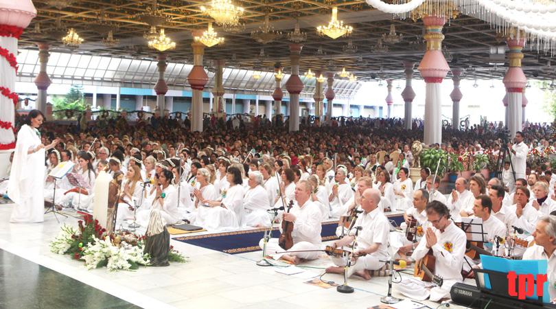 Выступление Международного Рождественского хора