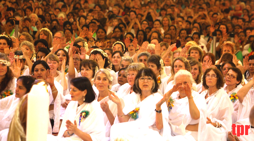 Выступление Международного Рождественского хора