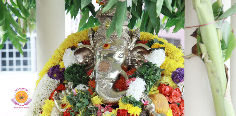 Ganesha Idol Installed…