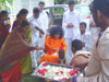 Foundation Stone for Varalakshmi Temple