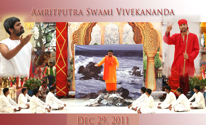 “Amritputra Swami Vivekananda”, a skit by Youth and Balvikas of Rajasthan