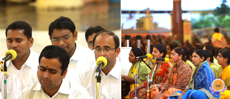 Glittering Prasanthi witnesses culmination of Akhanda Bhajan