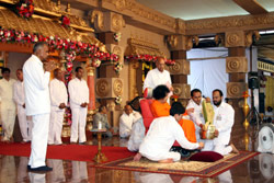 Bhagawan in the Yajna Shaala