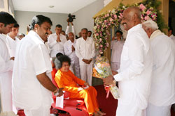 Rajnikanth with Bhagawan