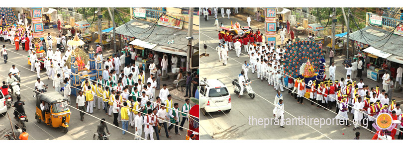 Lord Ganesha Immersed with Festive Gaiety