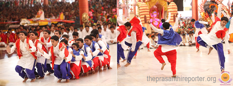 Lord Ganesha Immersed with Festive Gaiety