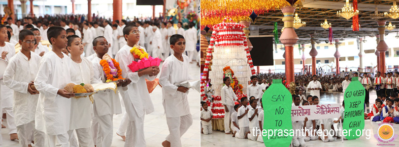 Lord Ganesha Immersed with Festive Gaiety