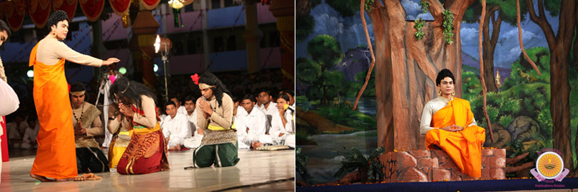 Buddha Story Retold by Prasanthi Nilayam Campus