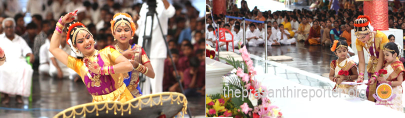 Sri Sathya Sai Vidya Mandir, Hyderabad Dance Programme.