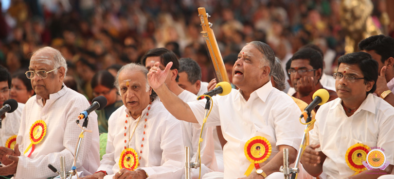 Thyagaraja Aradhana in Prasanthi Nilayam