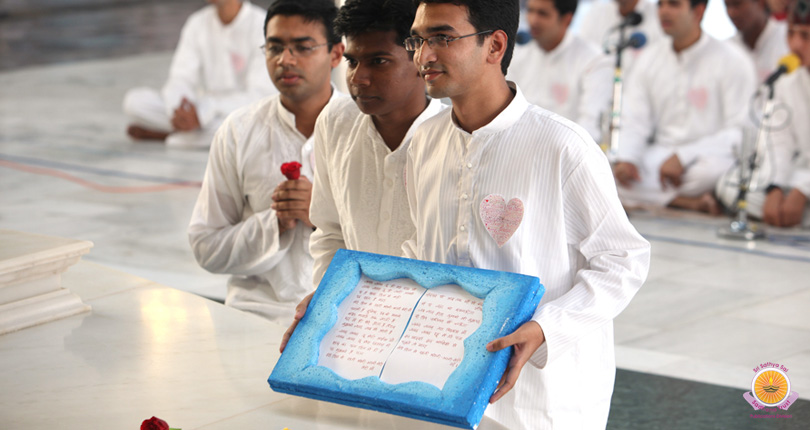 Graitutude Offering by UG Boys Of Prasanthi