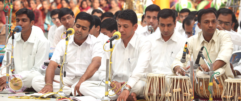 Ugadi Morning in the Divine Presence