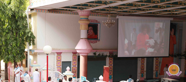 Video Projection Systems dedicated to Bhagawan…