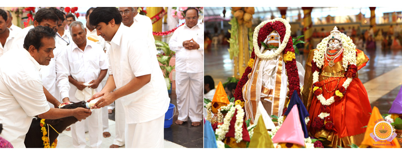 Vishwa Shanthi Homam gets underway…