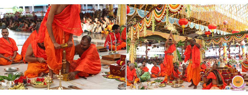 Vishwa Shanthi Homam gets underway…