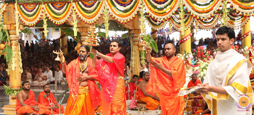 Vishwa Shanthi Homam gets underway…